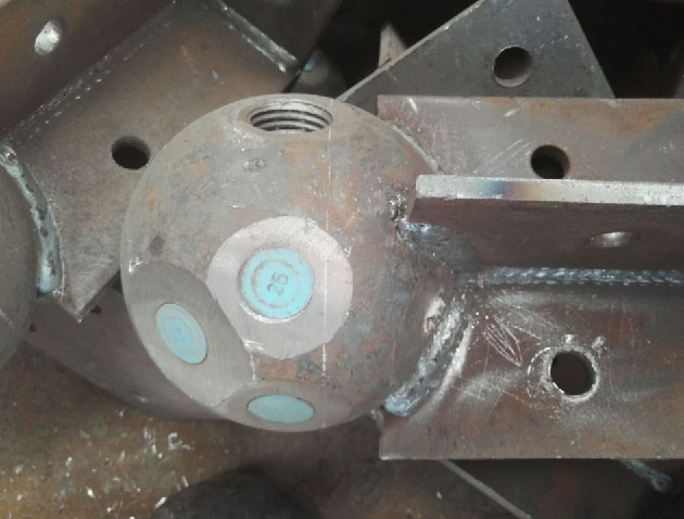 北宁螺栓球球塞，网架配件